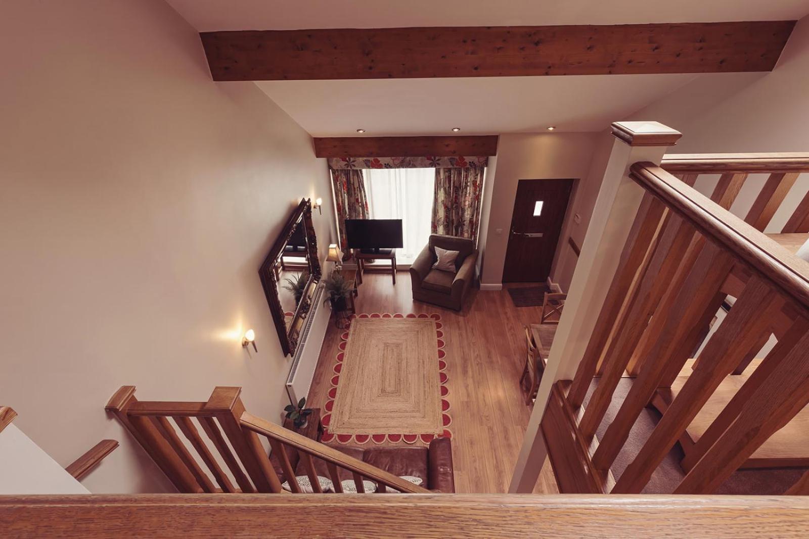 Longlands Inn & Cottages Carnforth Exterior foto Interior of a chalet
